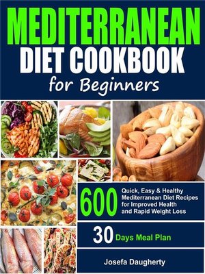 cover image of Mediterranean Diet Cookbook for Beginners